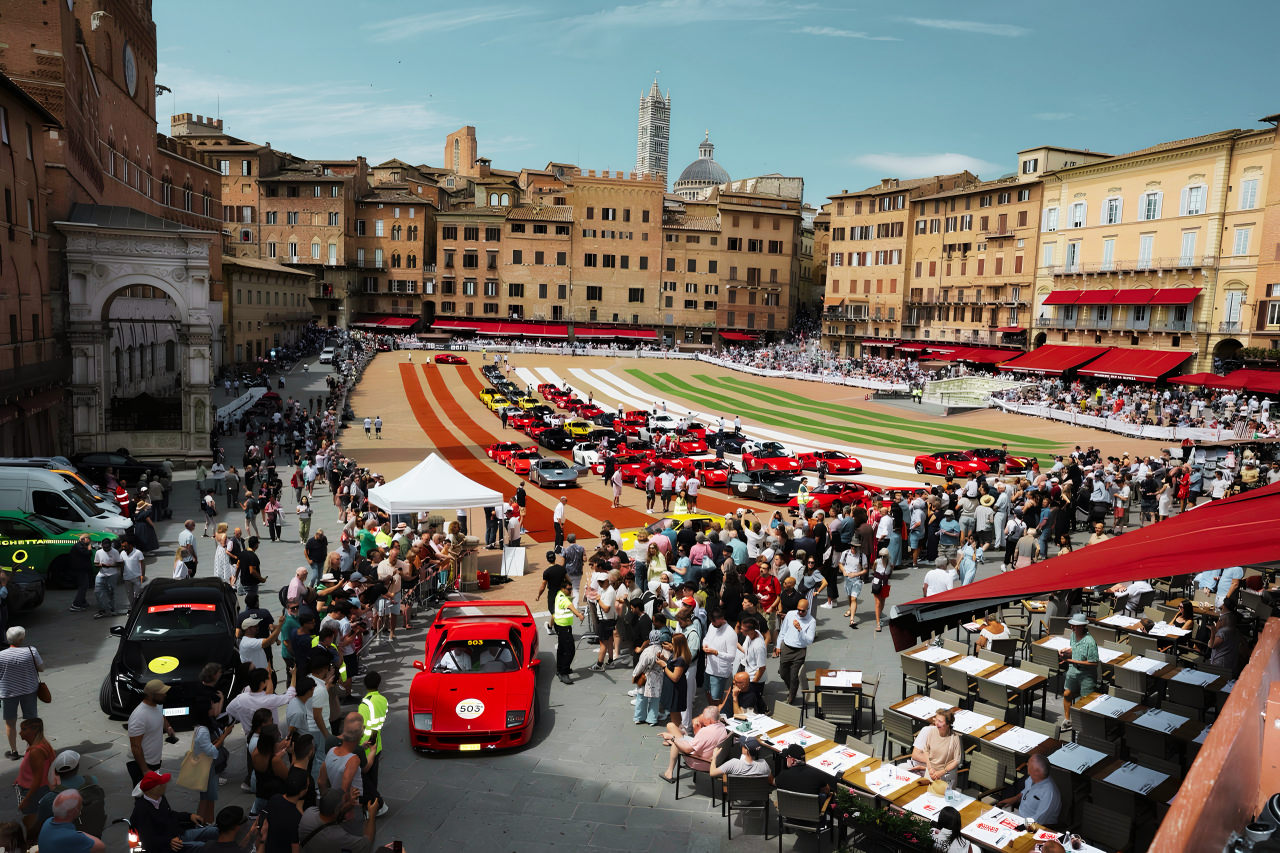 Siena and Rome